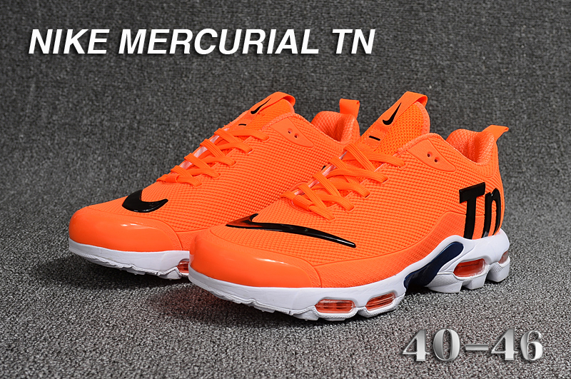 Nike Air Max Mercurial TN Orange Black White Shoes